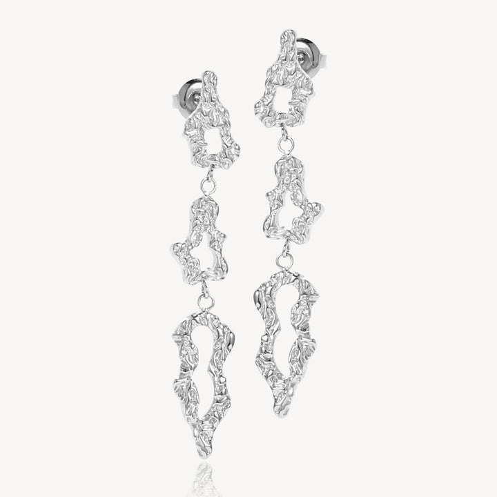 Echo - Øreringe Stål