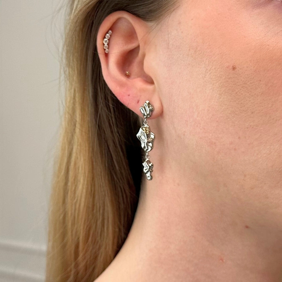 Aria - Øreringe Stål