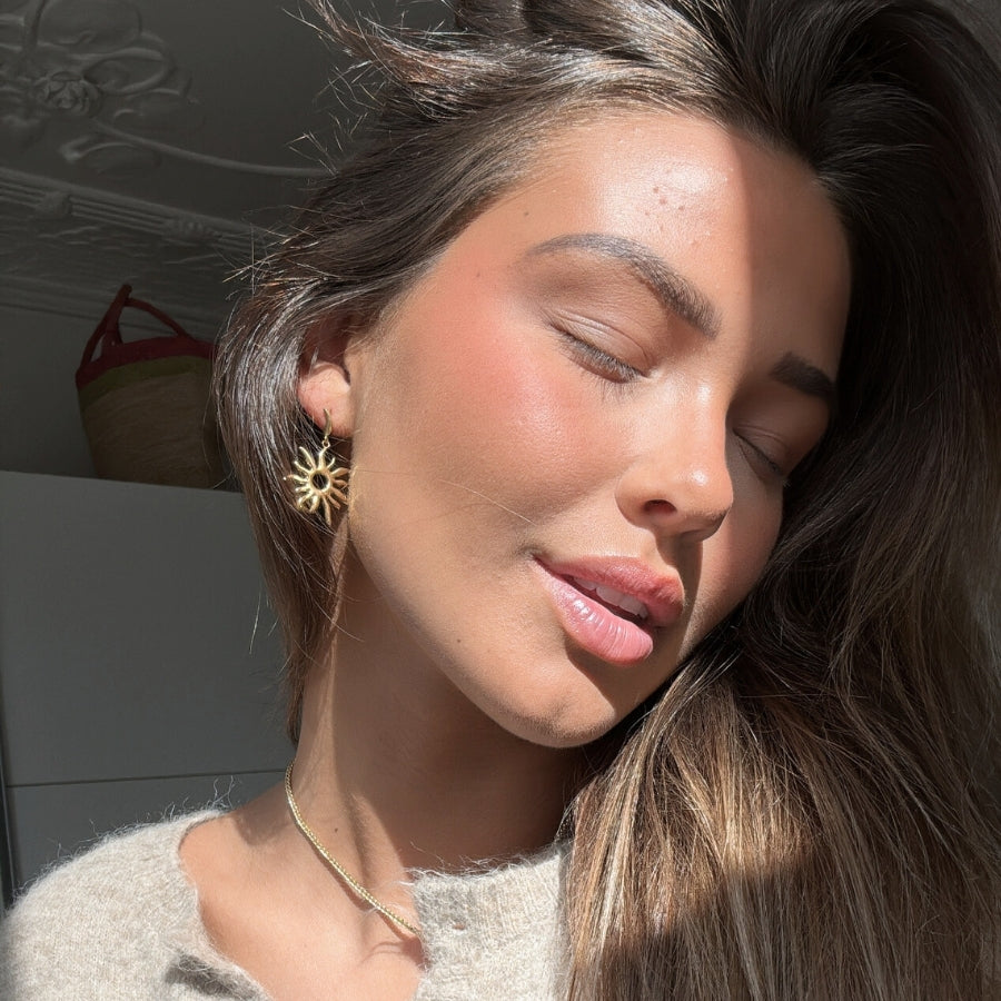 Sirena - Øreringe Forgyldt