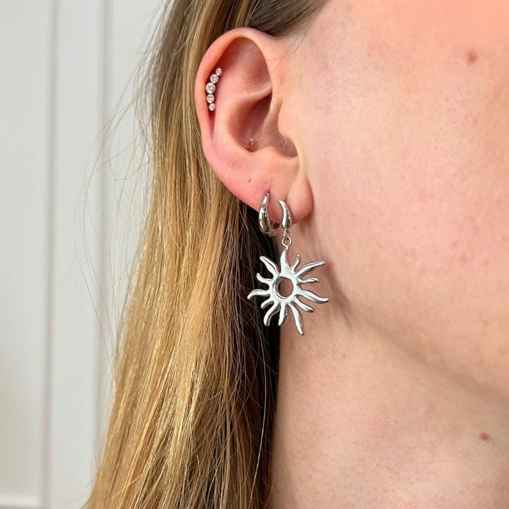 Sirena - Øreringe Stål