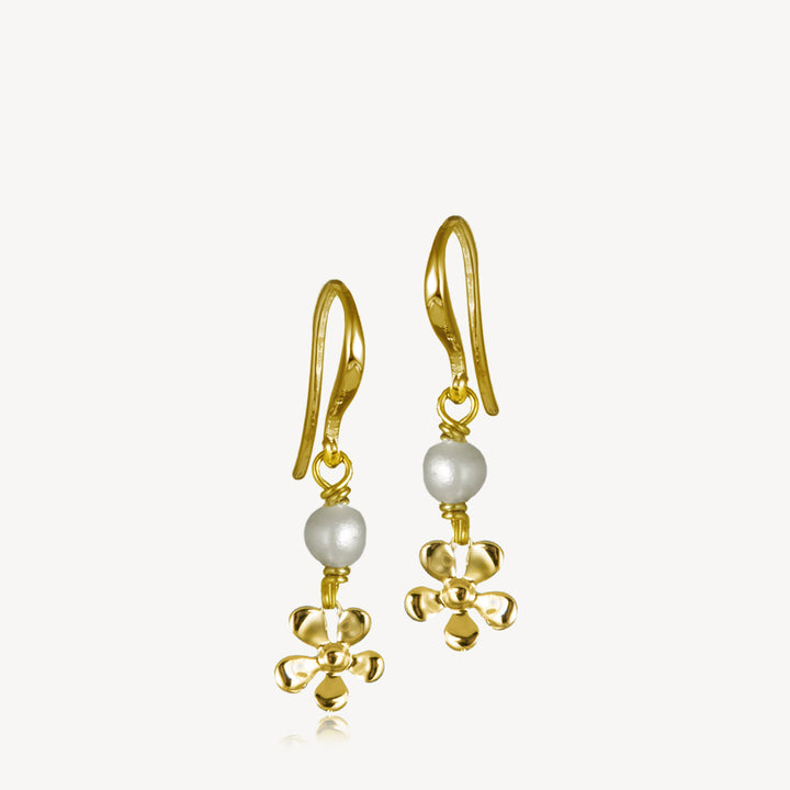 Celeste - Øreringe Forgyldt