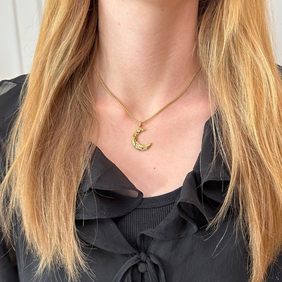 Sirena - Halskæde Forgyldt