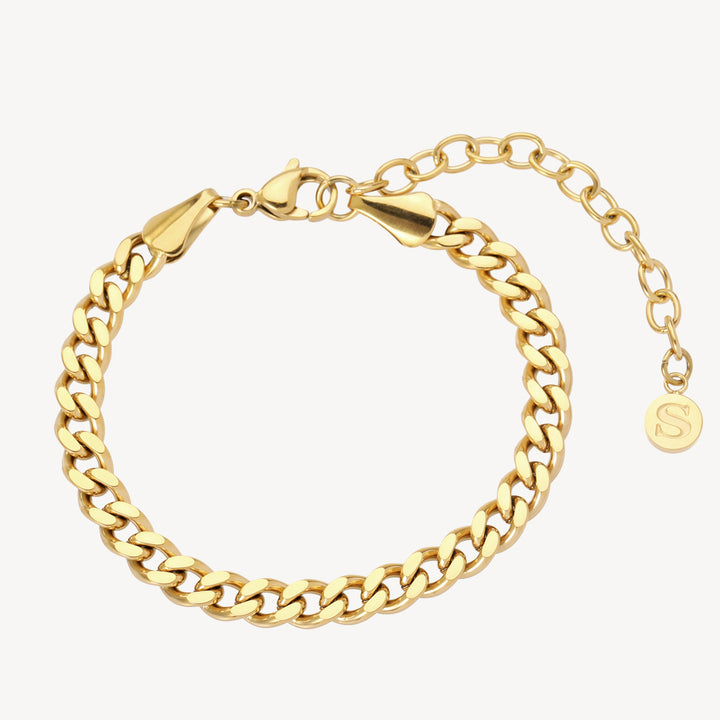 Panzer - Armbånd Forgyldt