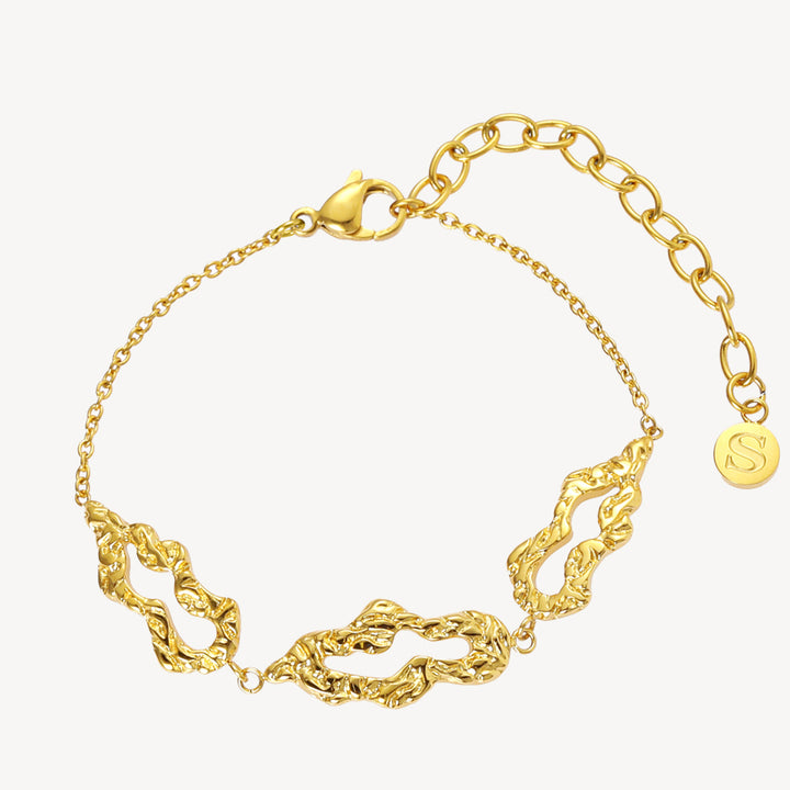 Echo - armbånd Forgyldt